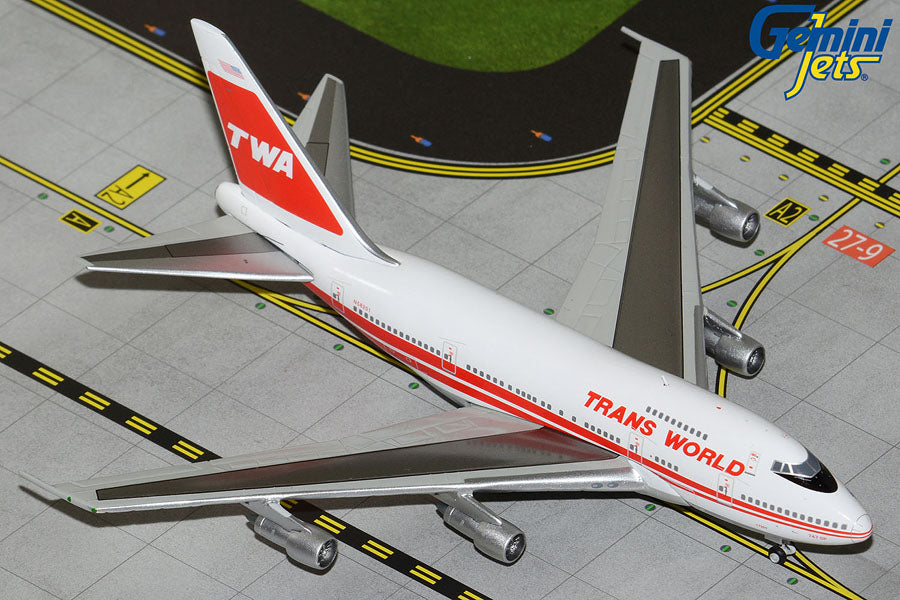 絶妙なデザイン NG 1:400 Models 747SP Boeing (TWA) Airlines