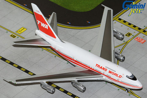 Trans World Airlines (TWA) Boeing 747SP  1:400 Scale