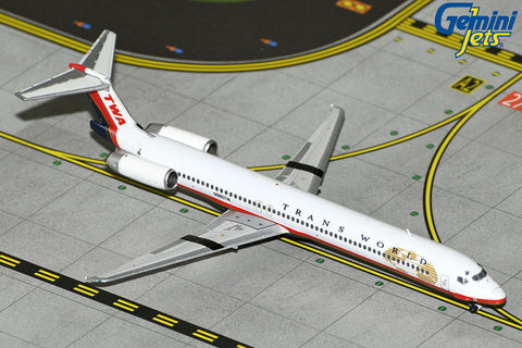 Trans World Airlines (TWA) MD-82 N960TW  1:200 Scale