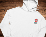 America West Retiree Red, White & Teal Logo Hooded Sweatshirt