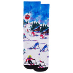 WOMENS HOTSOX X TRAVEL WRITE DRAW - ST. MORITZ CREW SOCK