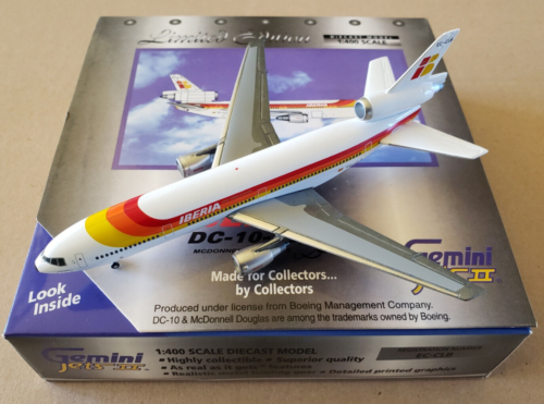 Iberia Airlines DC-10-30 EC-CLB Scale 1:400