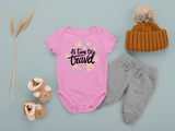 Combinaison pour bébé "Time To Travel Globe"