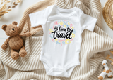 Combinaison pour bébé "Time To Travel Globe"
