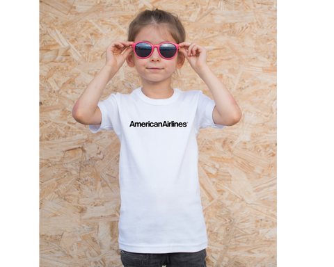 American Airlines Full Chest Youth T-Shirt No Logo