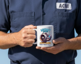 Tasse à café mécanicien d'aéronefs « Plus cool que réparer des voitures » – 325 ml
