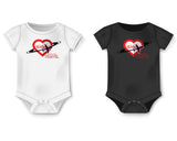 Valentine Love to Travel Infant Bodysuit