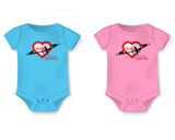 Valentine Love to Travel Infant Bodysuit