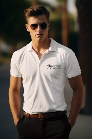 Northwest Airlines Retiree Wicking Men's Polo