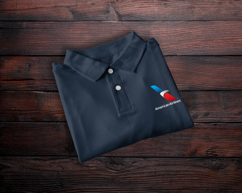 2013 AA Logo Embroidered Men's Polo