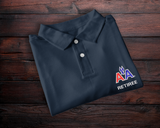 Old AA Wicking Polo - Retiree