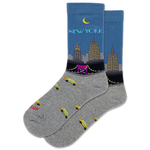 Hot Sox for Women - New York City  - Crew Sock