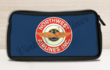 Northwest Airlines 1940's Bag Sticker Travel Pouch
