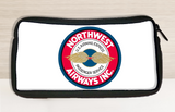Autocollant de sac de voyage avec logo vintage de Northwest Airlines