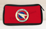Trousse de voyage vintage Northwest Airlines
