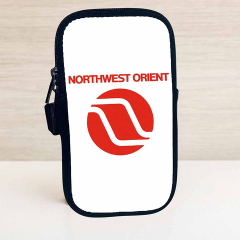 Northwest Orient Airlines Logo Bag Sticker Travel Pouch