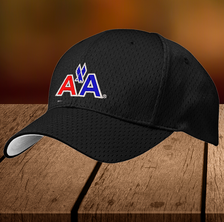 AA Old Logo Mesh Cap – Airline Employee Shop
