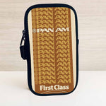 Pan American Airways First Class Bag Sticker Travel Pouch