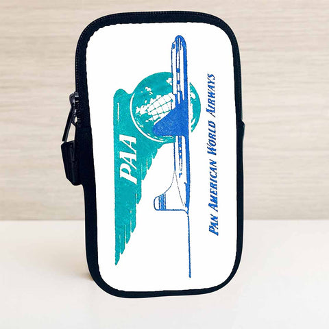 Pan American World Airways Bag Sticker Travel Pouch
