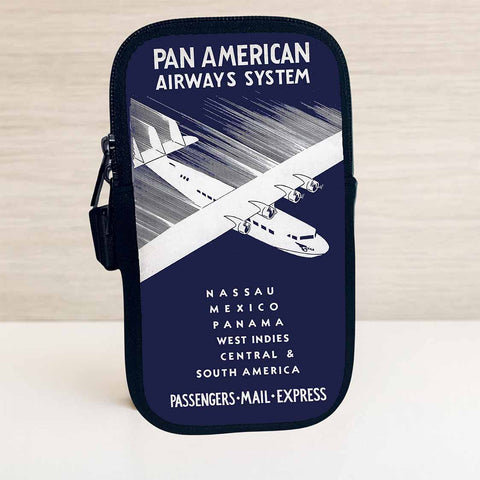 Pan American Airways System Travel Pouch