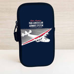 Pan American Airway System Vintage Travel Pouch