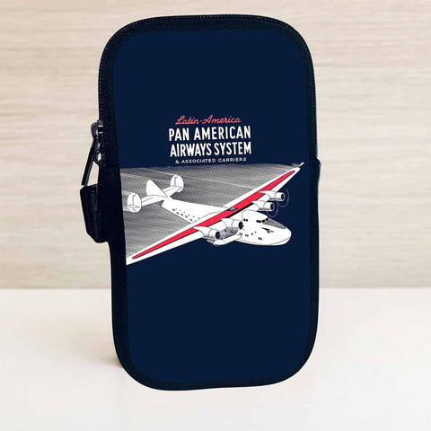 Pan American Airway System Vintage Travel Pouch