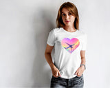 Valentine Pastel Plane T-Shirt Softstyle