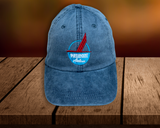 Embroidered Piedmont Retro Logo Cap
