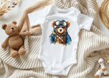 Grenouillère bébé Ours Pilote