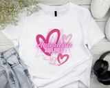 Pink AA 1945 Logo Valentine's Day T-Shirt SoftStyle