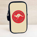 QANTAS Empire Airways 1940's Vintage Bag Sticker Travel Pouch
