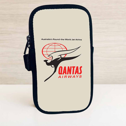 QANTAS Airways 1950's Kangaroo Travel Pouch