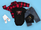 Grenouillère Bébé Avion Rouge