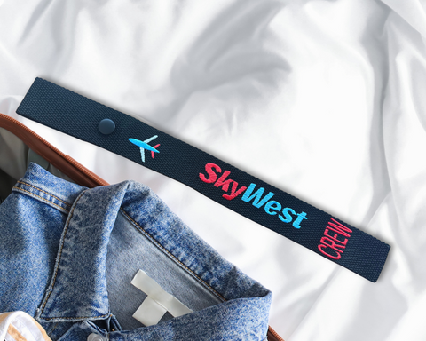Long Crew Strap - Sky West