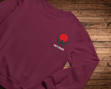 American West Red & Grey Logo Retiree Sweatshirt