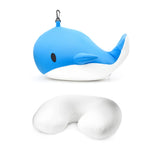 Zip and Flip Pillow-Whale