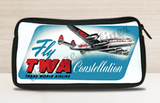 TWA 1940's Constellation Travel Pouch