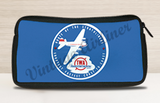 TWA 1940's Route of the Stratoliner Bag Sticker Travel Pouch