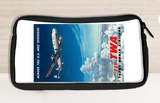 TWA 1950's European Travel Poster Travel Pouch