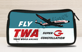 TWA Connie Super G Travel Pouch