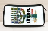 TWA Israel 1950's Travel Poster Bag Sticker Travel Pouch