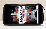 TWA Paris Travel Poster Bag Sticker Travel Pouch