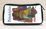 TWA Philadelphia Travel Poster Bag Sticker Travel Pouch