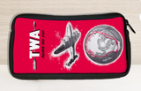 TWA Points The Way Vintage Travel Pouch