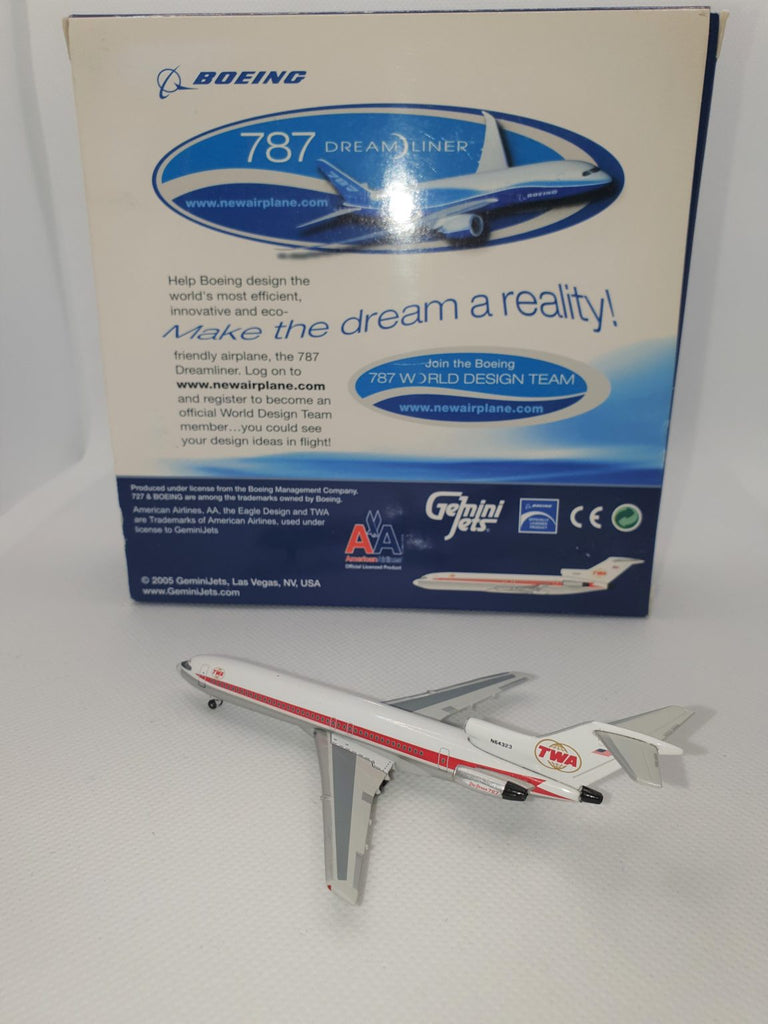 TWA 727-200 N64323 1:400 Scale – Airline Employee Shop