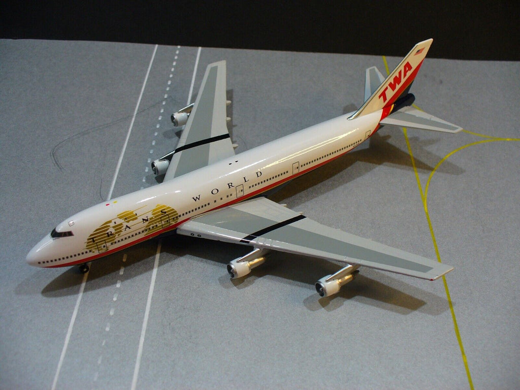 TWA Boeing 747-131 N93103 Gemini Jets 1:400 – Airline Employee Shop