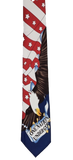 Patriotic One Nation Under God Tie