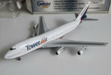 Tower Air 747-100 N606FF Gemini Jets 1:400