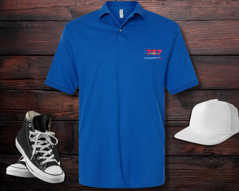 AA 787 Wicking Polo