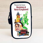 United Airlines Boston & New England Travel Pouch